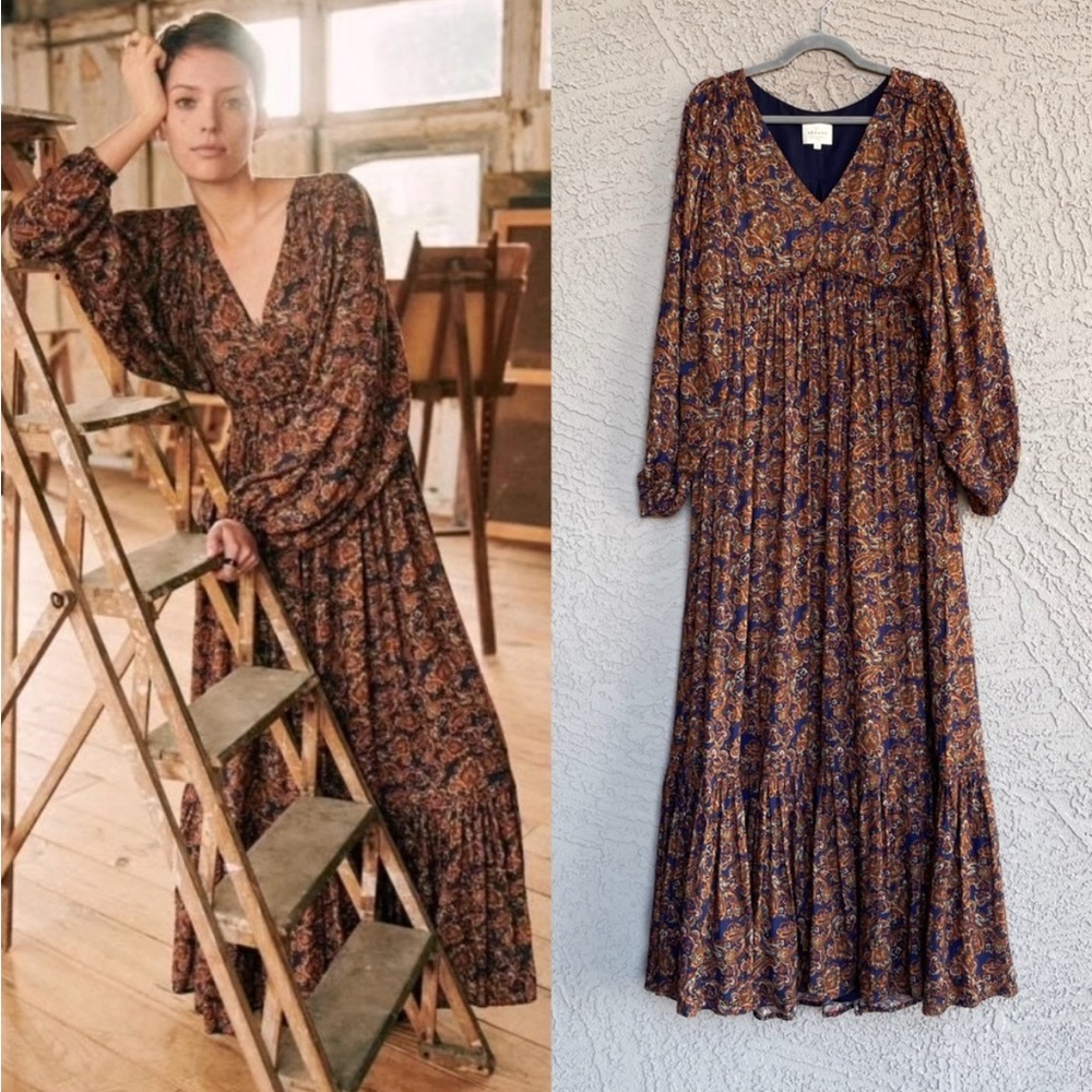 EUC Sezane Evelyna Dress Sz36